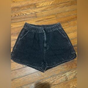 American Eagle Outfitters Black Jean Shorts